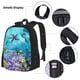 thumbnail image 3 of Easygdp Corals and Tropical Fish Mochila para Niños y Niñas con Set de Caja de Almuerzo y Estuche para Lápices 3 en 1, Mochila Escolar Estampada para Adolescentes, 3 of 7