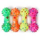 thumbnail image 1 of Juguetes masticables coloridos de PVC para mascotas para limpiar los dientes, juguetes molares duraderos para perros para resolver el aburrimiento, 1 of 1