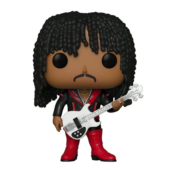 Rick James Collectible Funko Pop Rocks Super Freak Figure #100 NM EcoTek Protect