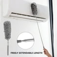 thumbnail image 2 of Adjustable Duster Furniture Cleaning Microfiber Telescopic Car Dust Brush Home, 2 of 7