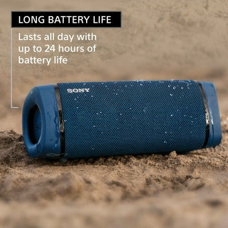 Sony - SRS-XB33 Portable Waterproof & Rustproof Speaker with USB Charging Port - Coral Red