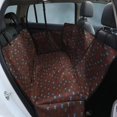 thumbnail image 4 of Dog Carriers Waterproof Rear Back Pet Dog Car Seat Cover Mats Hammock Protector with Safety Belt Transportin Perro ShopWise Round, 4 of 8