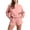 Pink 2 piece outfits for women, variant on Usmixi Sweatsuits Set for Women Sweatshirt 2 Piece Outfit for Women Sports Long Sleeve Pullover and Drawstring Shorts Tracksuit Sets with Pocket Girls Homewear Lounge Sets