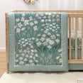 thumbnail image 5 of The Peanutshell Crib Bedding Set for Baby Girls, Sage Meadow, 3 Piece, 5 of 7