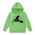 thumbnail image 4 of XXWXYD Girls Hoodie Cute Halloween Graphic Print, Long Sleeve Fleece Cotton Pullover, Oversized Cotton Fleece Crewneck - Cute Halloween Outfit for Toddler Girls Kids Youth, 4 of 4
