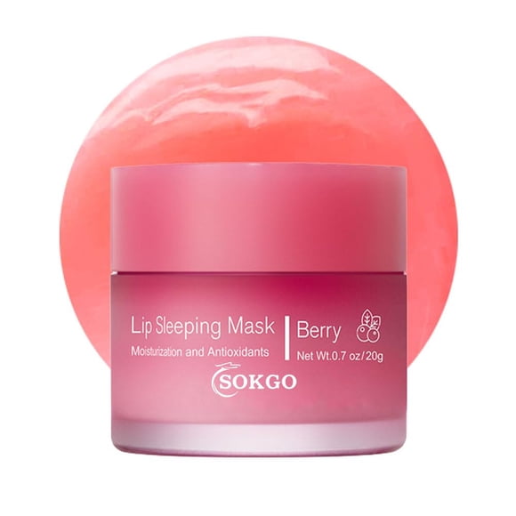 Mascarilla labial para dormir Nutre e hidrata la mascarilla labial Bálsamo labial Aceite labial Cuidado de la piel de los labios Hidratante Hidratante Líneas labiales Sueño nocturno Crema labial anti-