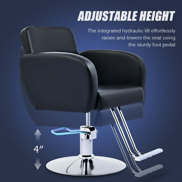 Professional Barber Chair with Hydraulic Pump 360 Salon Chair