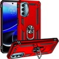 thumbnail image 1 of [PST] Motorola Moto G 5G 2022 Coque avec Support Rotatif, Coque Hybride Robuste Absorbant les Chocs, 1 of 5