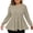 Khaki, variant on Women Ribbed Puff Sleeve Tops Casual Crew Neck Peplum Pullover Plus Size Solid Comfy Stretchy Sweater, Purple S