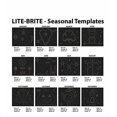 thumbnail image 3 of Basic Fun Lite-Brite Ultimate Value Retro Toy, Bigger and Brighter Screen, More Pegs and Templates, Storage Pouch, Gift for Girls and Boys, Ages 4+, 3 of 3