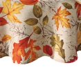 thumbnail image 1 of Elrene Home Fashions Mantel Resistente a Las Arrugas, con Estampado de Hojas de otoño, para Uso Formal o Diario, Redondo de 70 Pulgadas, 1 of 8