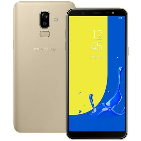 Samsung Galaxy J8 32GB Unlocked GSM Dual-SIM Phone - Gold (International (Best Samsung Dual Sim)