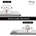 thumbnail image 4 of Soporte para teléfono iRing Link, compatible con carga inalámbrica, oro rosa, 4 of 5