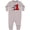 AC-Heather Grey, variant on Our Little Ladybug is 1 Baby Fleece Romper