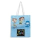 thumbnail image 1 of ChalkZone Bolso de tela con estampado de lienzo para mujer, bolsa de compras reutilizable y estética, con cremallera interior, regalo para mujer, 35 × 40 cm., 1 of 6