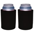 thumbnail image 1 of Enfriador de Latas Coolie Junction de Espuma Gruesa 12oz (Paquete de 2, Negro), 1 of 9