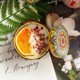 thumbnail image 1 of 1 pieza de hojalata lata vela cera de soja perfumada vela de flores secas dormitorio perfumado dormir birt, 1 of 2