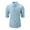 Blue, variant on Men's Stretch Dress Shirt Long Sleeve - Formal/Casual Button Down with Spread Collar & Hidden Chest Pocket