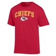 thumbnail image 2 of Men's Champion Red Kansas City Chiefs Arch Over Logo T-Shirt, 2 of 3