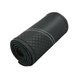thumbnail image 2 of Funda genérica para volante de coche, de cuero negro, resistente al desgaste y cosida a mano. Linea blanca, 2 of 9