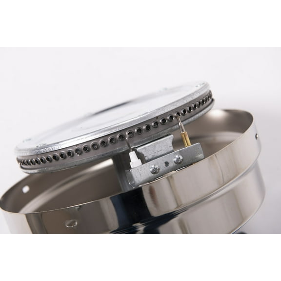 Outdoor Propane Patio Heater with 48,000 BTU High Heat Output, Wheels and Cover Included, Stainless Steel Burner, Triple Protection System for Garden, Commercial and Residential Use