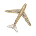 thumbnail image 3 of Airplane Brooch Pin Fashion Jewelry Accessories Rhinestones Vintage Elegant Fashion Style Suit Brooch Lapel Pins for Coat Dance Wedding Men, 3 of 7