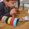 thumbnail image 4 of PAMINGONO Pet Tunnel Toy for Hamsters and Squirrels 1Pcs Multi Canvas 11.8X4.3X4.3in, 4 of 8