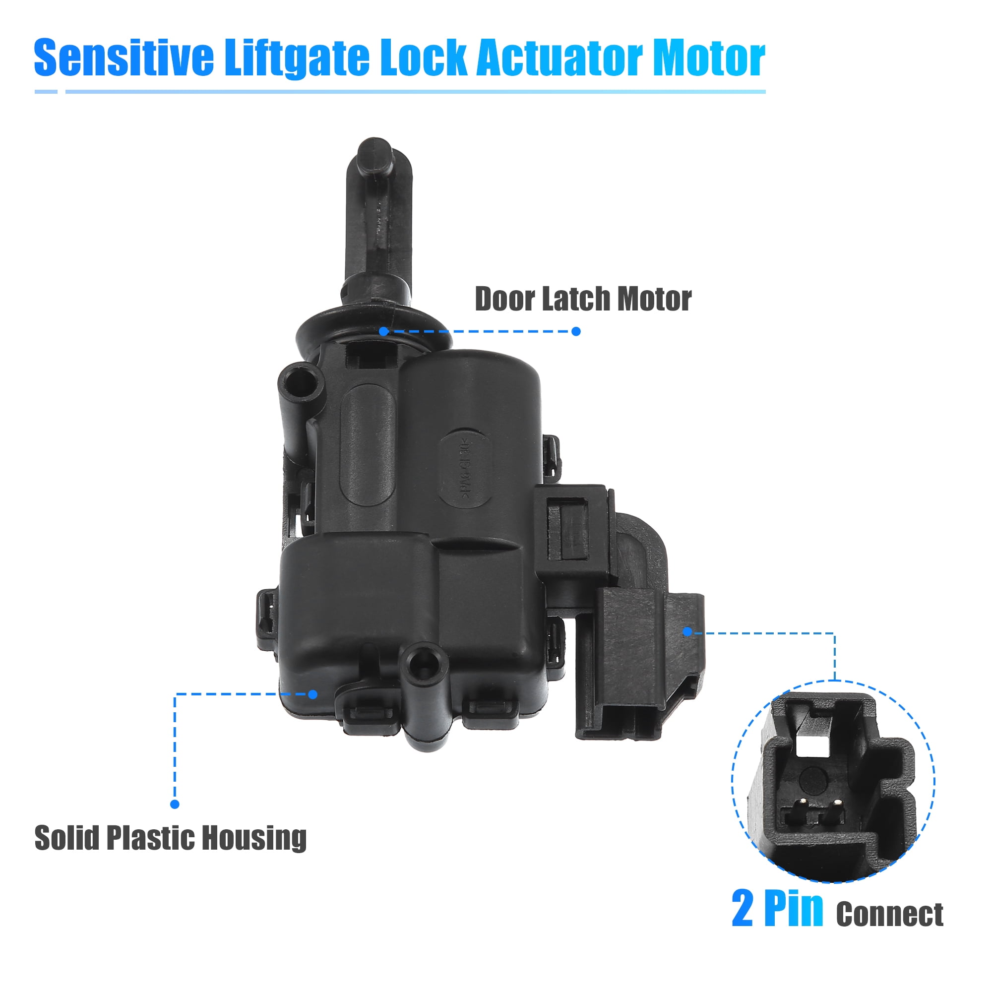 Unique Bargains Rear Liftgate Trunk Latch Lock Actuator for Ford Escape for Mazda Tribute