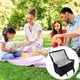 thumbnail image 4 of BRIGHTFUFU Bolsa de comida para llevar al aire libre Bolsa de aluminio termal Bolsa de acampado de accesorios Bolso de comida con cremallera, 4 of 8