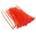 thumbnail image 2 of 4-Inch 0.09-Inch Red Nylon Cable Ties Self-Locking Zip Ties 100 Pack, 2 of 5