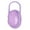 Purple, variant on Baby Pacifier Case Container Holder Travel Storage Box Purple/ Baby Pacifier Storage Box, Anti-Drop Chain, Clean And Hygienic, Easy To Carry