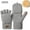 🔥 Gray, variant on Msgweeeg Women Gloves Winter Gloves for Men Women's Winter Knitted Double-layer Velvet Thick Warm Gloves for Cold Weather and Insulation