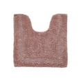 thumbnail image 6 of Better Trends 20" x 20" U-Shape Toilet Rug, 100% Cotton Tufted Bathroom Rug, Contour Mat, Water Absorbent, Reversible, Machine Wash (Pink) Lux Collection, 6 of 6