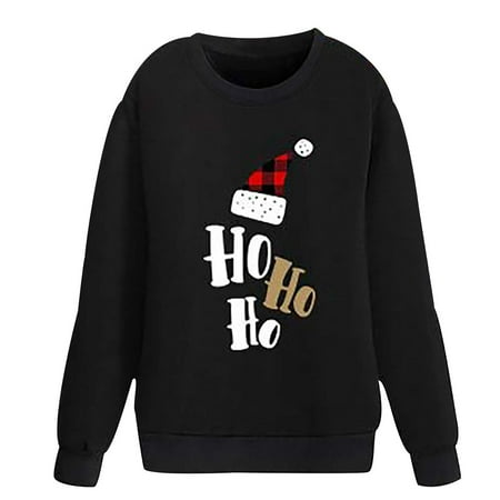 

JUNBYONE Santa Claus Winter Warm Top Pajamas Family Pajamas