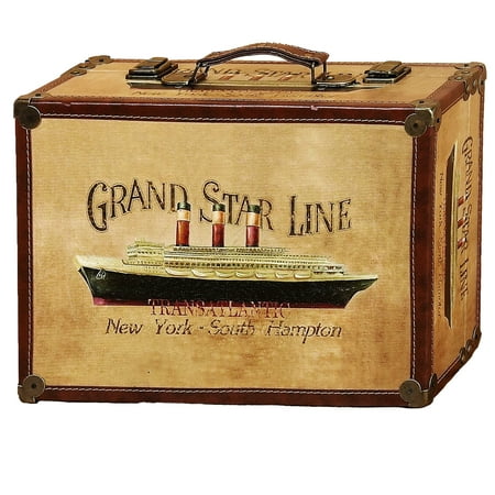 Urban Designs 2 Piece Grand Star Line Trunk Set Walmart Com Walmart Com