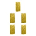thumbnail image 2 of relayinert Safe Ingredients Tinsel Curtain For Finger-Safe Birthday Party Decorations Gold 5Set, 2 of 4