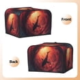 thumbnail image 3 of Rateoe Shark Underwater Vortex Pattern Toaster Covers 4 Slice Wide Slot,Bread Machine Cover,Bread Dust Cover & Fingerprint Protection,Appliance Covers, 3 of 6