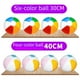 thumbnail image 1 of Pelota de playa inflable de PVC con lentejuelas, pelota luminosa para deportes acuáticos, juguetes para niños, pelota de agua de 6 colores, 1 of 2