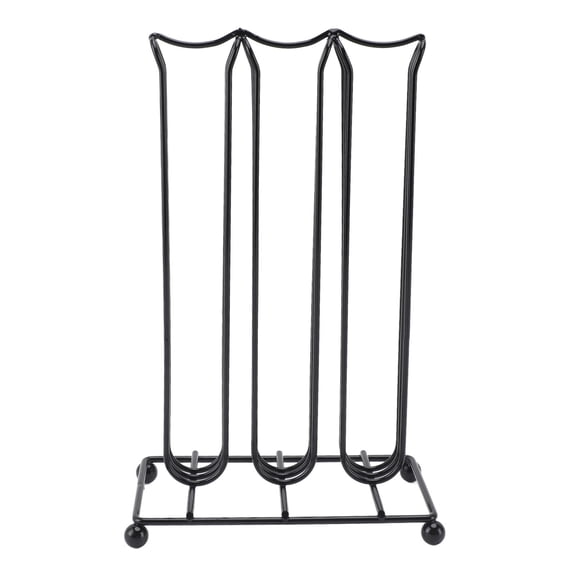 LAZIOEGR 42‑Pod Nespresso Capsule Rack – Iron Tower Organizer for Home, Office, Café (Black)