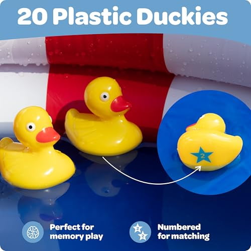 Duck Pond Matching Game, Carnival Games for Kids Ages 4-8, Easter Gift, Outdoor Summer Toy