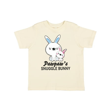 

Inktastic Pawpaws Snuggle Bunny Easter Gift Toddler Toddler Girl T-Shirt