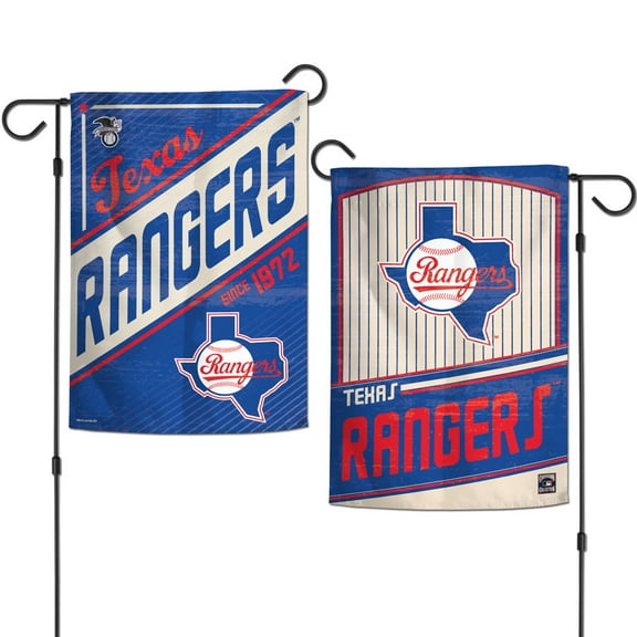MLB Texas Rangers Cooperstown 12" x 18" Garden Flag