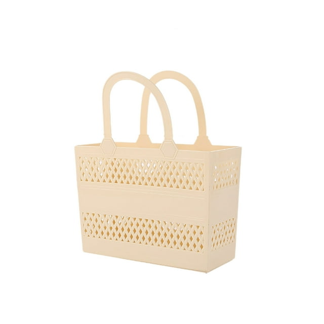 WRKEKC Clearance Foldable Wheeled Laundry Basket - Large Capacity Collapsible Clothes Hamper with Handles (45×8×39cm)