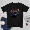 thumbnail image 3 of Car T-shirt Automobile unisex T-shirt Unisex tees Causal cotton Colourful print, 3 of 5