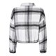 thumbnail image 5 of Chaqueta con Capucha Gibobby para Mujer abrigo con cremallera estampada a cuadros manga larga L, 5 of 5