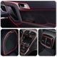 thumbnail image 5 of Tiras de moldura para el interior del automóvil, decoración universal de galvanoplastia para automóviles de 33 pies, tablero de instrumentos para puertas, accesorios de moldura interior flexibles, 5 of 5
