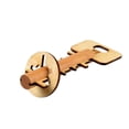 thumbnail image 2 of 156*64mmI Q Test Toys Intelligence Development Game Burr Puzzle Unlock Key Magic Trick, 2 of 3