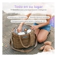 thumbnail image 2 of Pañalera Bolsa Para Bebé Esquimalito Daily Bag, Tote de Pañales con 11 Compartimentos y Bolsillo Térmico, Resistente al Agua Khaki, 2 of 8