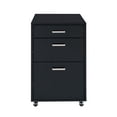 thumbnail image 4 of Newboti Furniture Coleen Black High Gloss & Chrome Finish Cabinet 42148, 4 of 6