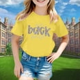 thumbnail image 2 of Kureaily Stylish Girls Tops For Everyday Wear Loose Fit Tees & Shirts For Ages 3 16 Perfect For Spring And Summer Easy To Clean Great For, 2 of 4